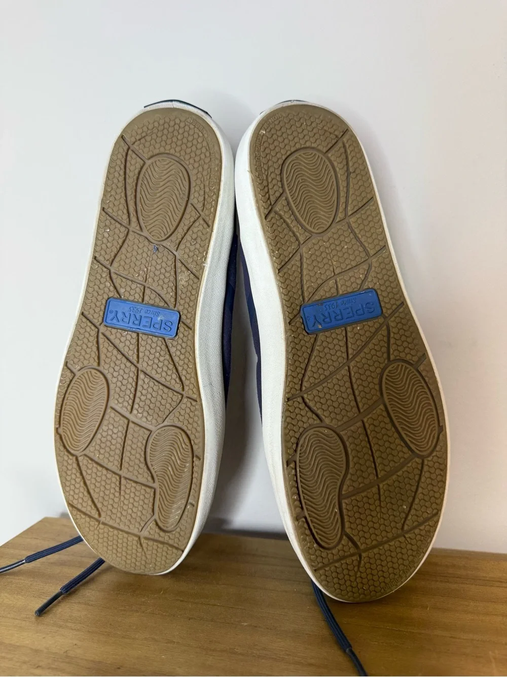 Men's Sperry Navy Casual Lace-Up Shoes